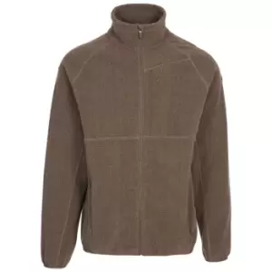Image of Trespass Mens Talkintire Fleece Jacket (S) (Cashew)