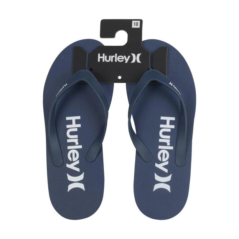 Image of Hurley 1 Pack Flip Flops Mens Flip Flops 7 (41) Blue 22233919270