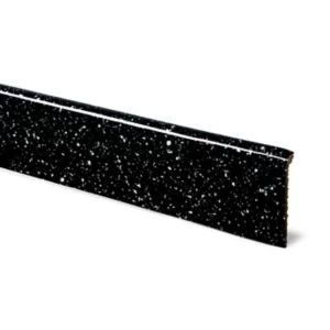 Image of 12mm Astral Black Laminate Upstand Square Edge