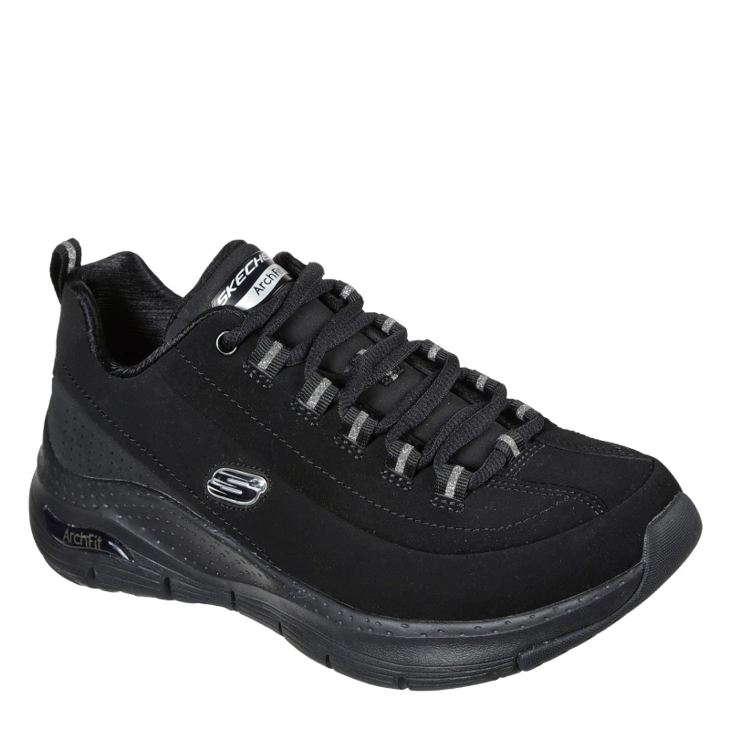 Image of Skechers Arch Fit - Metro Skyline Trainers Black female 3 (36)