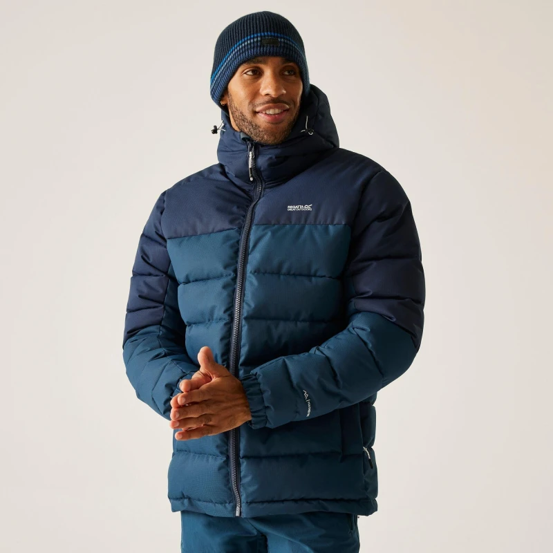 Image of Regatta Regatta Men Aldthorn Insulated Padded Jacket in Dark Blue Size: Medium Dark Blue M Male 5063516132776