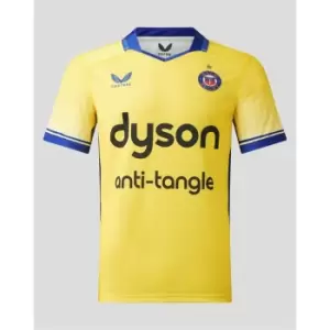 Image of Castore Bath Away Shirt 2023 2024 Juniors - Yellow