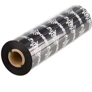 Image of Zebra 02300GS11007 Original Wax Printer Ribbon 2300 (110mm x 74m)