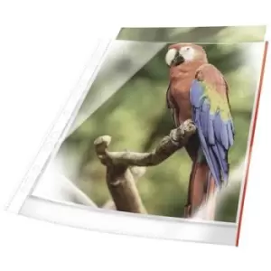 Image of Durable Punched pocket 265503 A4 Polypropylene Red 265503 25 pc(s)