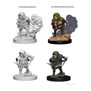 Image of D&D Nolzur's Marvelous Miniatures Unpainted Miniatures Halfling Male Rogue Case (6)
