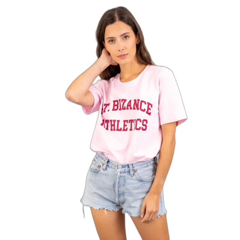 Image of Bizance Womens T-Shirt Bizance gustin Rose Female S