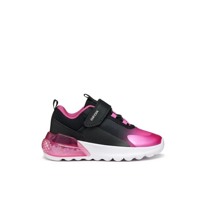 Image of Geox Girl Trainers Geox Activart Illuminus Noir Female 33