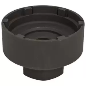 Image of Sealey CV007 Groove Axle Nut Socket with 6-Studs - MAN/Mercedes 3/...