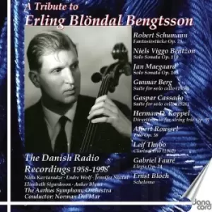 Image of A Tribute to Erling Blondal Bengtsson The Danish Radio Recordings 1958-1998 - Volume 3 by Robert Schumann CD Album