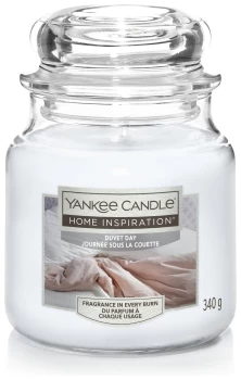 Image of Yankee Candle Medium Jar Candle - Duvet Day