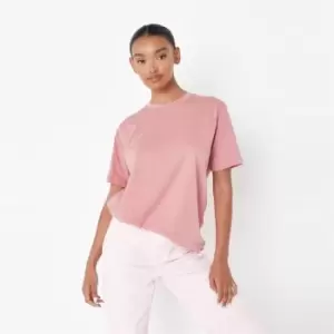 Image of Missguided Relaxed Tshirt - Pink
