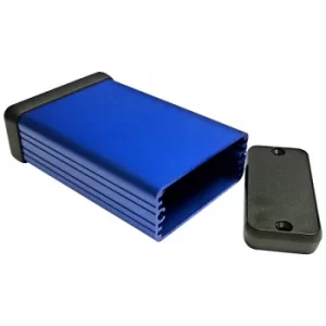 Image of Hammond 1455C802BU Extruded Aluminium Enclosure 80 x 54 x 23mm Blue