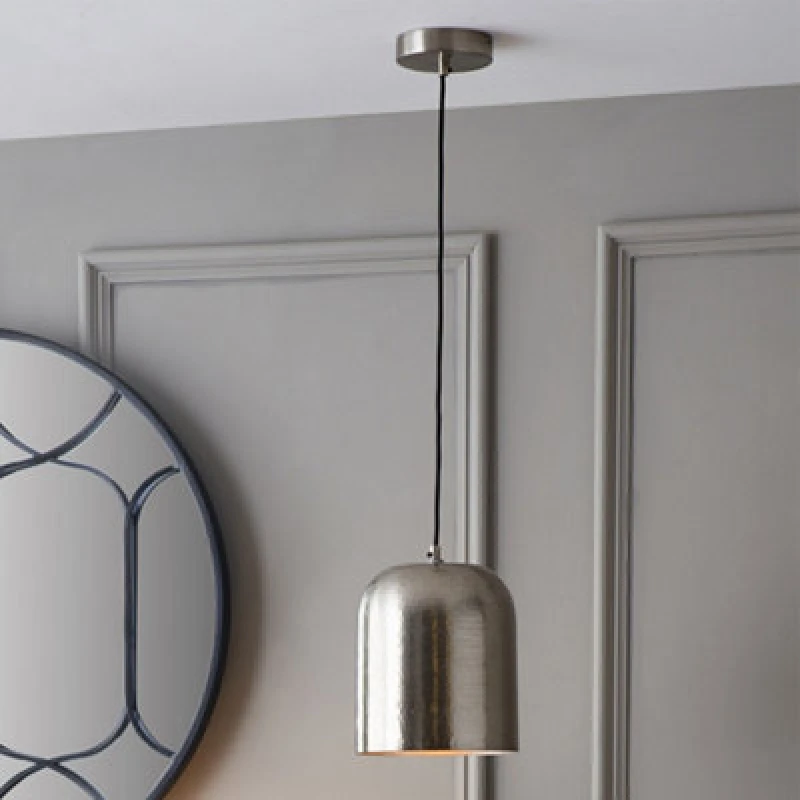 Image of Kochi Hammered Metal Dome Pendant Light