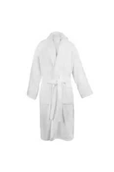 Image of Bath Robe With Shawl Collar