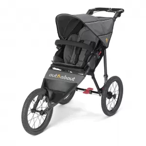 Image of Out n About Nipper Sport V4 Pushchair, Steel Grey