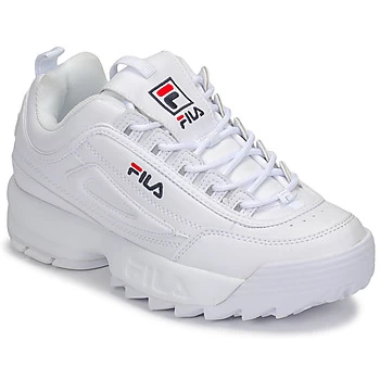 Image of Fila DISRUPTOR LOW WMN womens Shoes Trainers in White,5,6,6.5,7.5,4,5,6,7.5