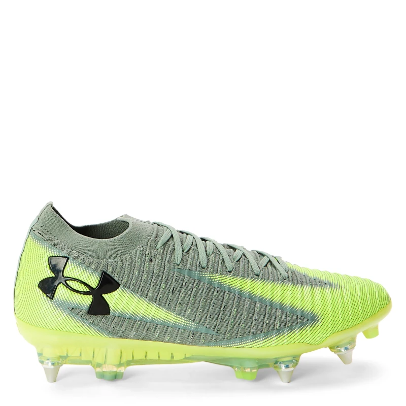 Image of Under Armour Mens UA Shadow Elite 3 Firm Ground Football Boots Green male 6 (40)