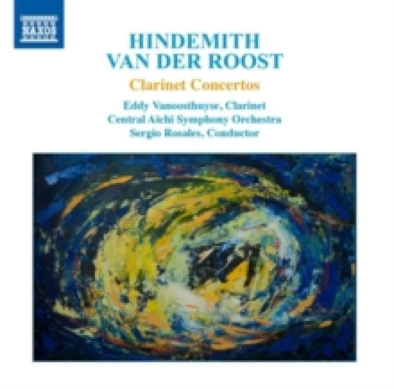 Image of Hindemith/Van Der Roost: Clarinet Concertos CD / Album
