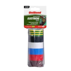 Image of Unibond Insulate Electrical Tape 6 pack