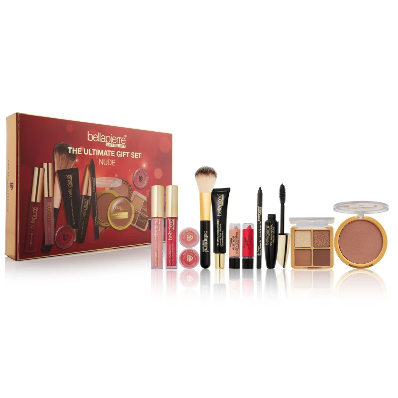 Image of Bellapierre Cosmetics Ultimate Gift Set Nude 12 Piece Gift Set: Eye Palette 4.8g