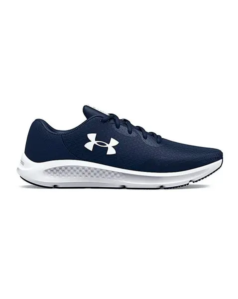 Image of Under Armour Charged Pursuit 3 Trainers Navy/White Male 9 MR75008