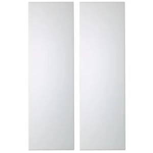 Image of IT Kitchens Santini Gloss White Slab Larder door W300mm Set of 2