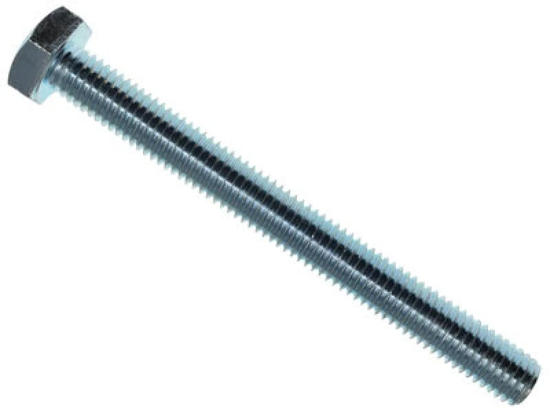 Image of Metalmate Memhts10100 High Tensile Set Screw Zp M10 X 100mm (Box 25) Memhts10100