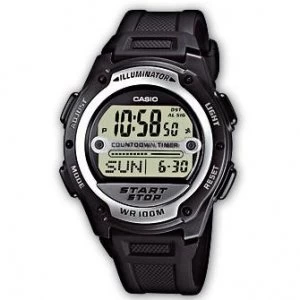 Image of Casio W-756-1AVES watch Wrist watch Electronic Male Black
