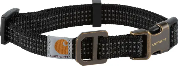 Image of Carhartt Tradesman Dog Collar, black, Size L
