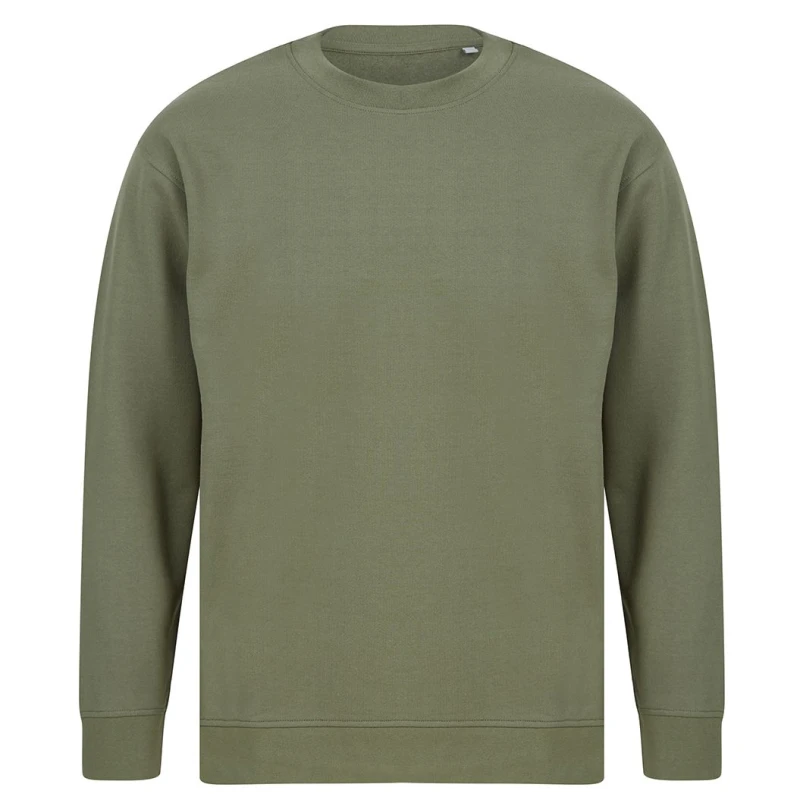 Image of SF Mens Fashion Sweatshirt in Khaki Size: XS Khaki Male XS