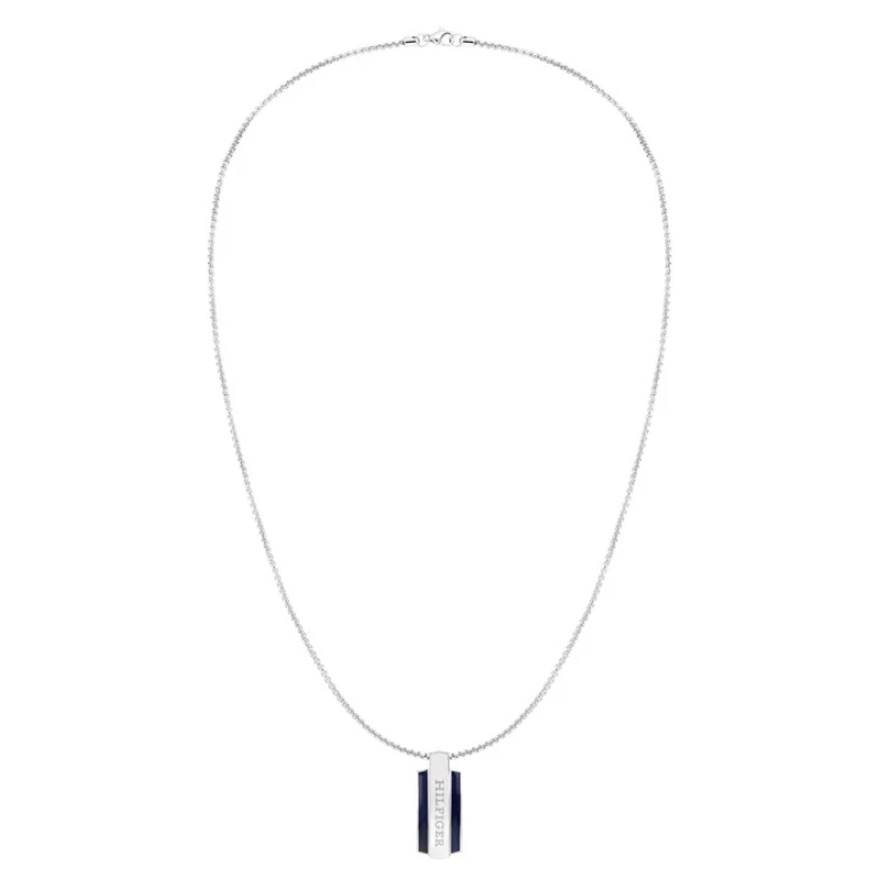 Image of Tommy Hilfiger 2790599 Mens Parker Stainless Steel Dog Tag Jewellery