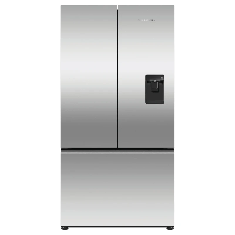 Image of Fisher & Paykel Series 7 Contemporary RF540ANUX6 WiFi Connected Frost Free Multi-door American Fridge Freezer - Stainless Steel - E Rated