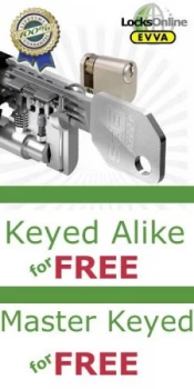 Image of LocksOnline EPS High Security Single/Half Oval Cylinders