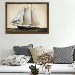 Image of MZM770 Multicolor Decorative Framed MDF Painting