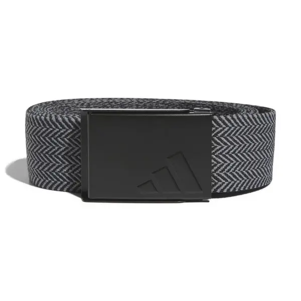 Image of adidas Reversible Stretch Golf Belt - Black - OSFM