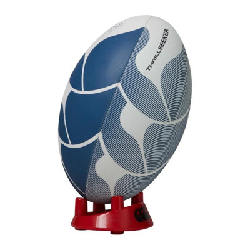 Image of Canterbury Thrillseeker Rugby Ball White/blue (5)