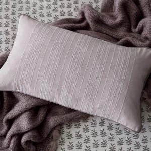 Image of Murmur Rae Heather Cushion Purple and White
