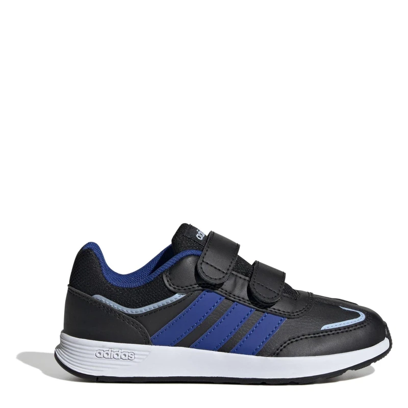 Image of adidas Tensaur Switch Shoes Childrens Black/Blue unisex C12 (30.5)