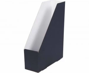 Image of Fellowes Bankers Box Magazine File A4 Pack of 4 Black