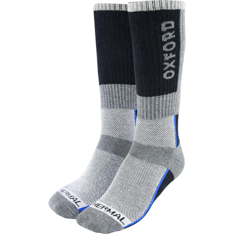 Image of Oxford Oxsocks Thermal Motorcycle Socks Regular L UK 10-14 / EU 44-49