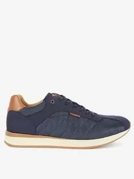 Image of Barbour Seth Trainers - Navy, Size 9, Men