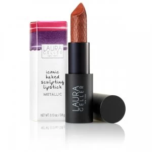 Image of Laura Geller Iconic Baked Sculpting Lipstick Battery Park Bronze