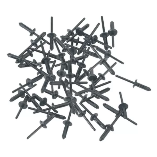 Image of Genuine SEALEY PR004 Plastic Rivet Ø5 x 17.2mm Pack of 50