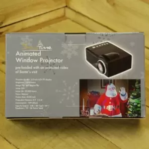 Image of Mini Black Animated Christmas Window Projector