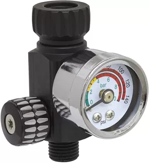 Image of Genuine SEALEY ILF/RG On-Gun Regulator with Gauge