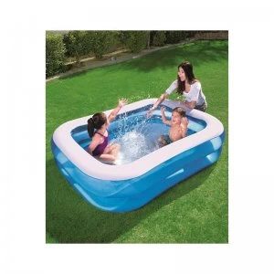 Image of Bestway 6ft 7ft Blue Rectangle Family Pool