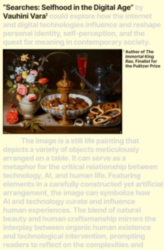 Image of Searches : Selfhood in the Digital Age Paperback / softback