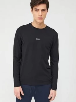 Image of Hugo Boss TChark Long Sleeve T-Shirt Black Size L Men