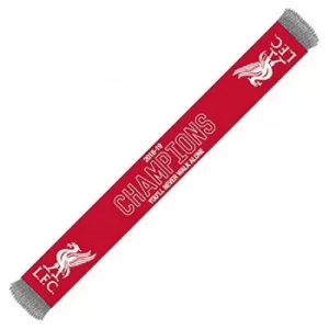 Image of Liverpool FC Champions Of Europe Scarf