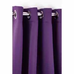 Image of Emma Barclay R.m. Eyelet Blackout Curtains Cali 66 X 90 Amethyst